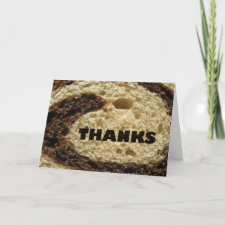 Tack för Rye Bread Design Kort