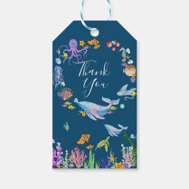 Tack för sjön presentetikett (Framsidan)