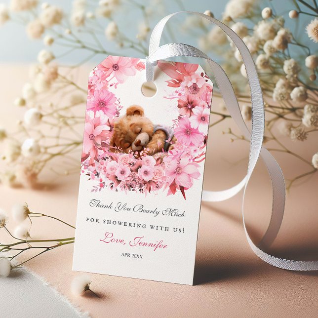 Tack för skadlig svängning i Nallen Presentetikett (Skapare uppladdad)