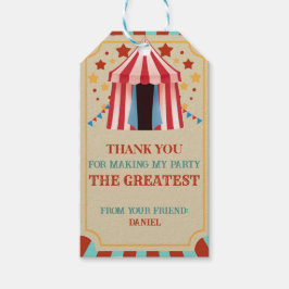 Tack för Skapar av min födelsedag Underbarare Presentetikett