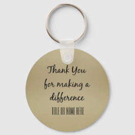 Tack för Skapar en annan Personlig Nyckelring