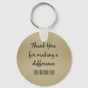 Tack för Skapar en annan Personlig Nyckelring