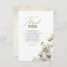 Tack för spädbarnshölje för Cute Nalle