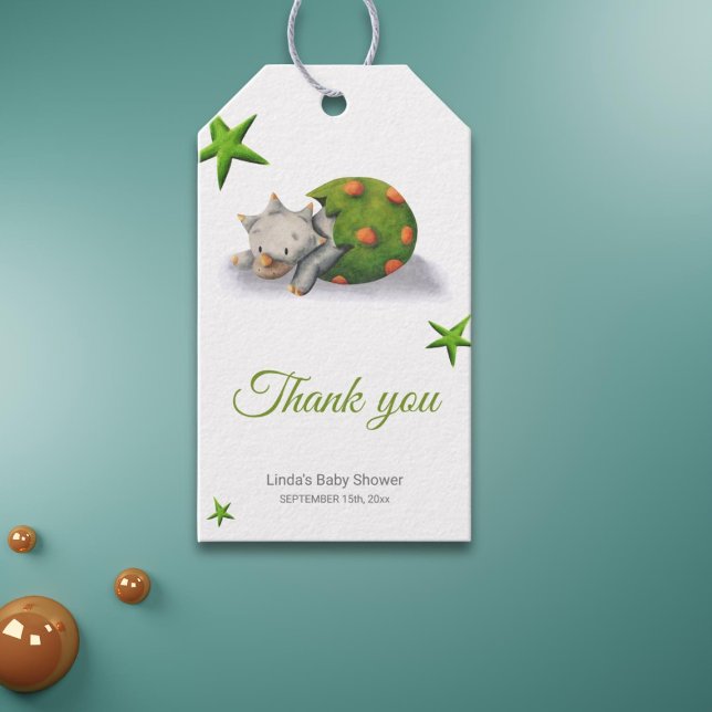 Tack för spädbarnshölje för kute presentetikett (Skapare uppladdad)