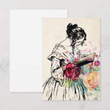 Tack för stil-kortet Vintage