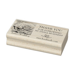 Tack för stöd till Ro för små företag Stämpel