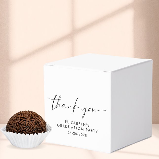 Tack för Studentfesten chic Presentaskar (Skapare uppladdad)