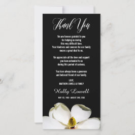 Tack för sympati för MagnoliaPetals | Kort