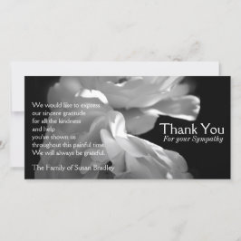 Tack för sympati för vildvit ros 1