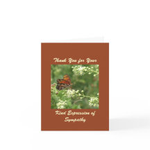 Tack för sympati, Orange Butterfly