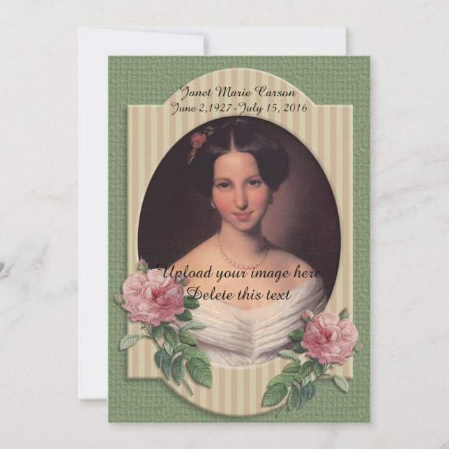 Tack för sympatin efter att ha förlorat en älskad (Framsida)