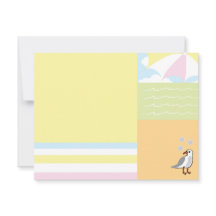 Tack för tackkortet Baby Beach Boll