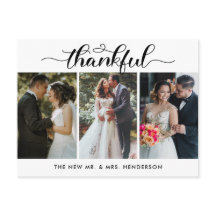 Tack för tacksamma fotokollage i Bröllop