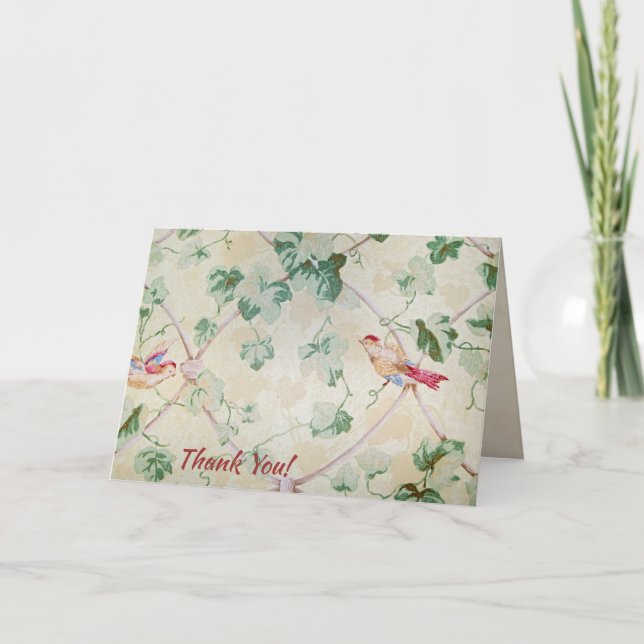 Tack för tapet kort (Framsida)