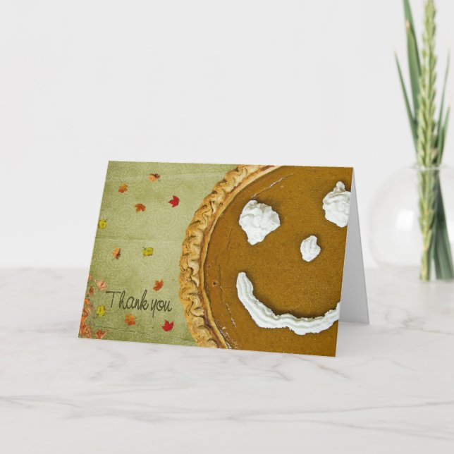 Tack för thanksgiving helgkort (Framsida)