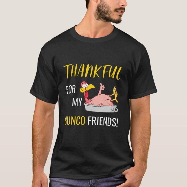 Tack för Thanksgivingen Mina vänner från förbundsd T Shirt (Framsida)