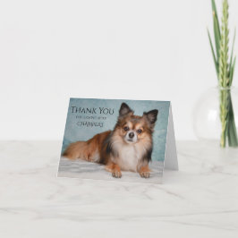 Tack för Tittar efter vårt sällskapsdjur Kort