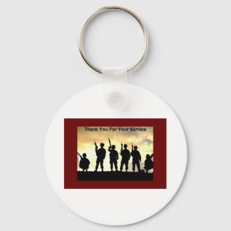 Tack för tjänsten nyckelring