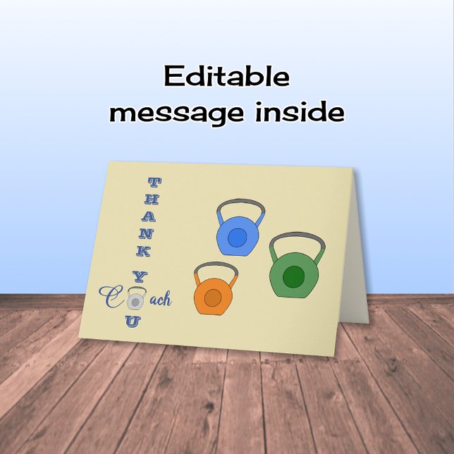 Tack för träningskassan för träning av träning kort (Skapare uppladdad)