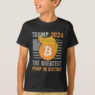 Tack för Trump 2024 Underbarare Pump in History Jo T Shirt
