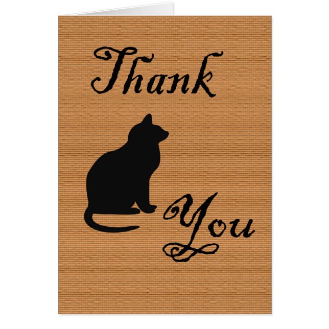 Tack för Underbar vård av min Päls Baby Hälsningskort (Framsidan)