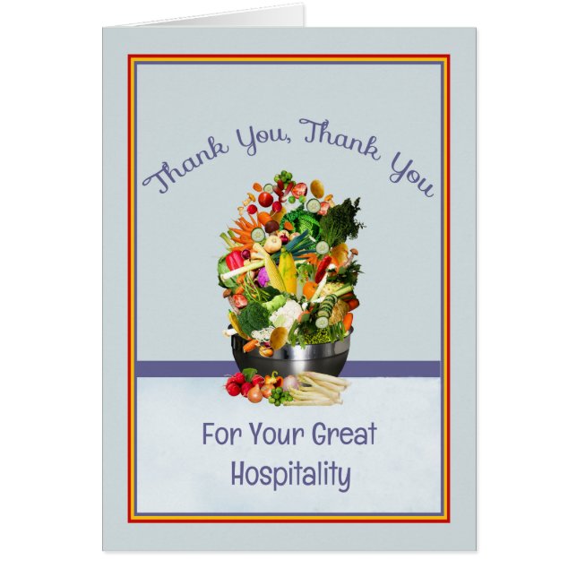 Tack för Underbara sjukhus Hälsningskort (Framsidan)