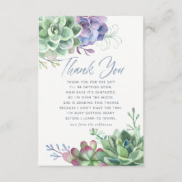 Tack för undervisningsprogram för vattenfärgen Cac Kort