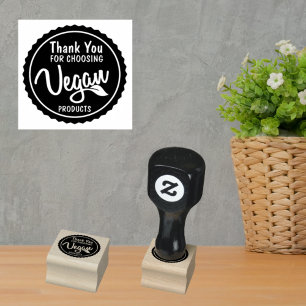 Tack för val av Vegan-produkter, Stämpel