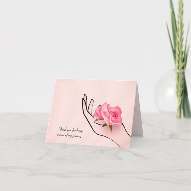 Tack för vännen ro. kort (Framsida)