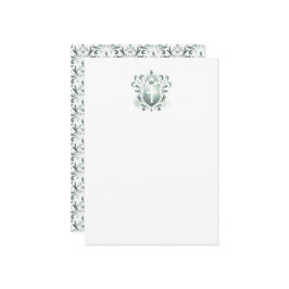 Tack för Vapenskölden Sage Grönt & Kor