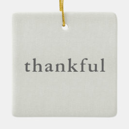 Tack för vårt första hem julgransprydnad keramik