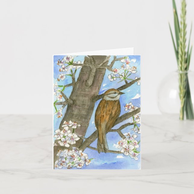 Tack för vattenfärg för djurliv för (Framsida)