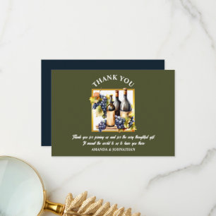 Tack för vattenfärgen vin flaskor vin,