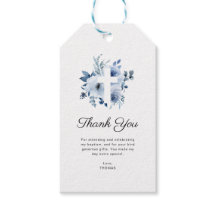 tack för vattenfärgsblått baptism