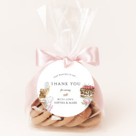 Tack för vattenfärgsbrytare, Födelsedagsfest Gåvor Etiketter