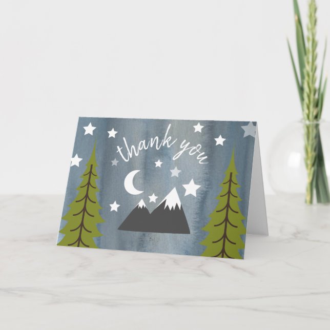 Tack för vattenfärgvildmarkstjärnor (Framsida)