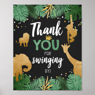 Tack för växling av safari-djur poster
