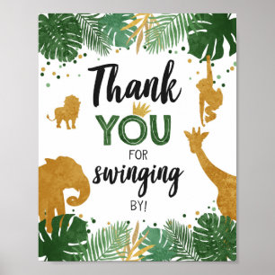 Tack för växling av safari-djur poster