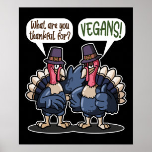 Tack för Vegans fantastiska Thanksgiving i Turkiet Poster