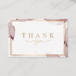 Tack för vintage-kort  visitkort