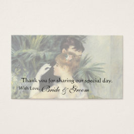 Tack för vintagen - ditt kort, stadskurs av Renoir Visitkort