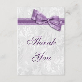 Tack för vitdamast- och Fauxpilbåge