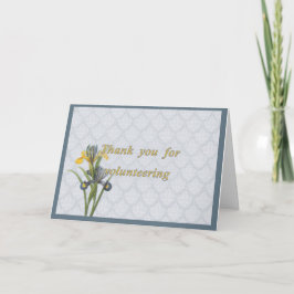 Tack för Volunteering, Nederländska Iris.