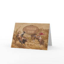 Tack för Western rundning av vild