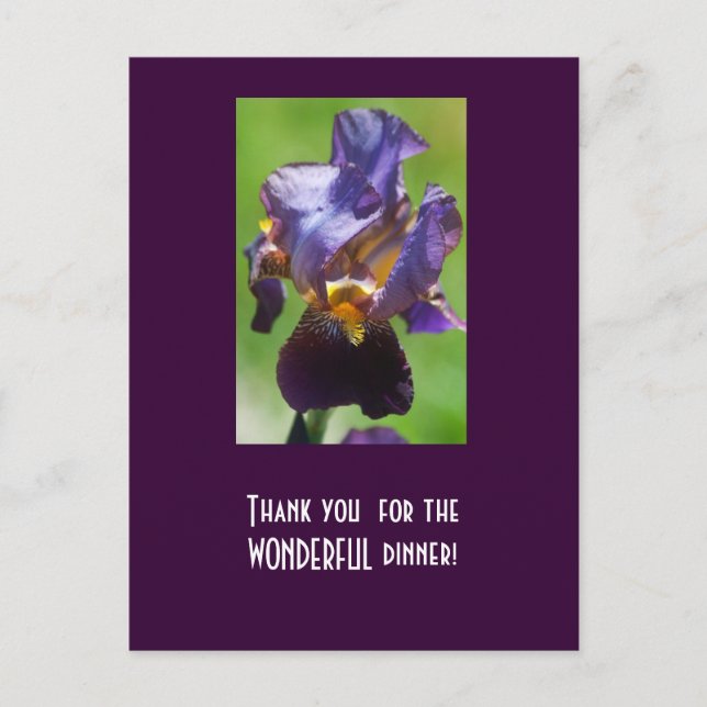 Tack för WONDERFUL-middagen! Vykort (Framsida)