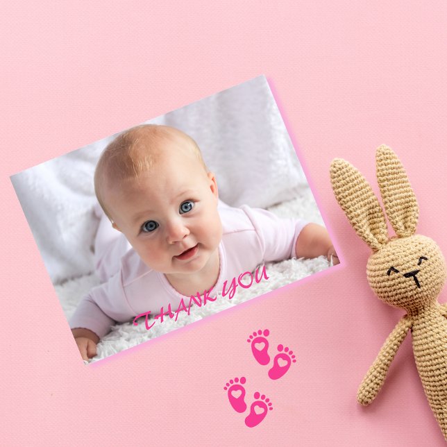 Tack Foto för Bebis Vykort (Skapare uppladdad)