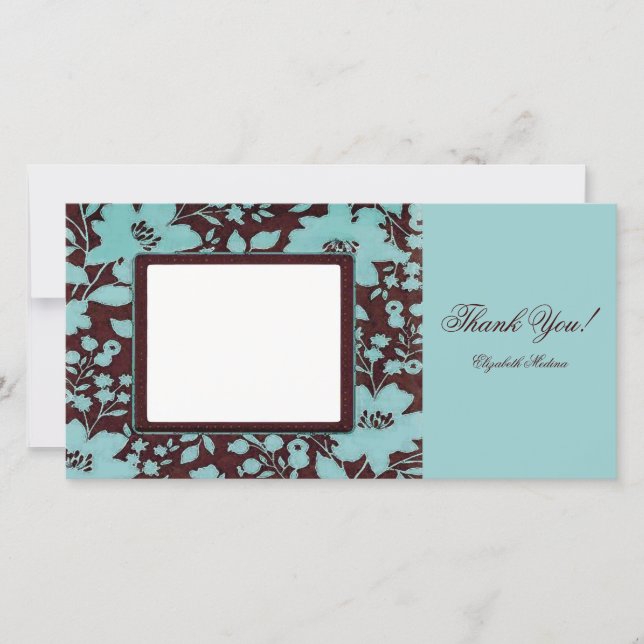 Tack! ~ Fotokort / infoga PIC Tack Kort (Framsida)