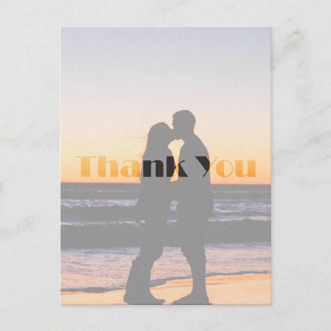 Tack från de nya valobservatörerna meddelande vykort (Framsida)