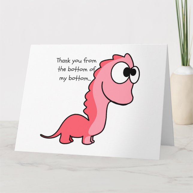 Tack från grund i grund... kort (Framsida)