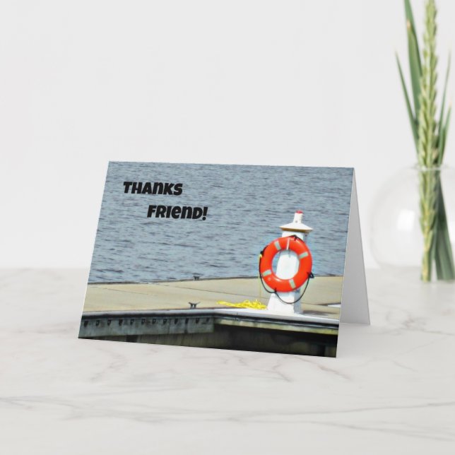 Tack, Friend! Tack Kort (Framsida)